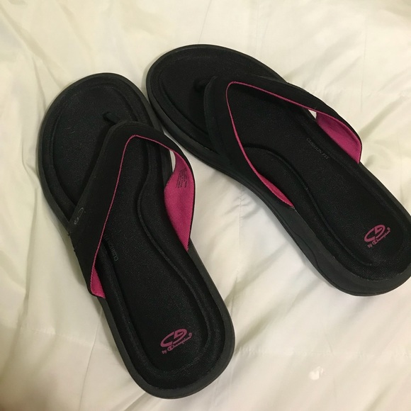 champion cushion fit flip flops
